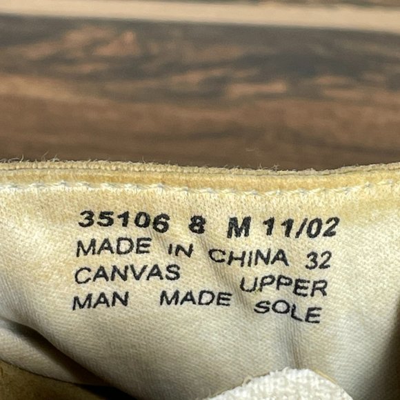 Clarks Women's Size 8 Shoes Tan Canvas Adjustable Comfort Slide Sandals - Picture 12 of 12